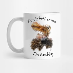 Don't bother me I'm crabby Mug